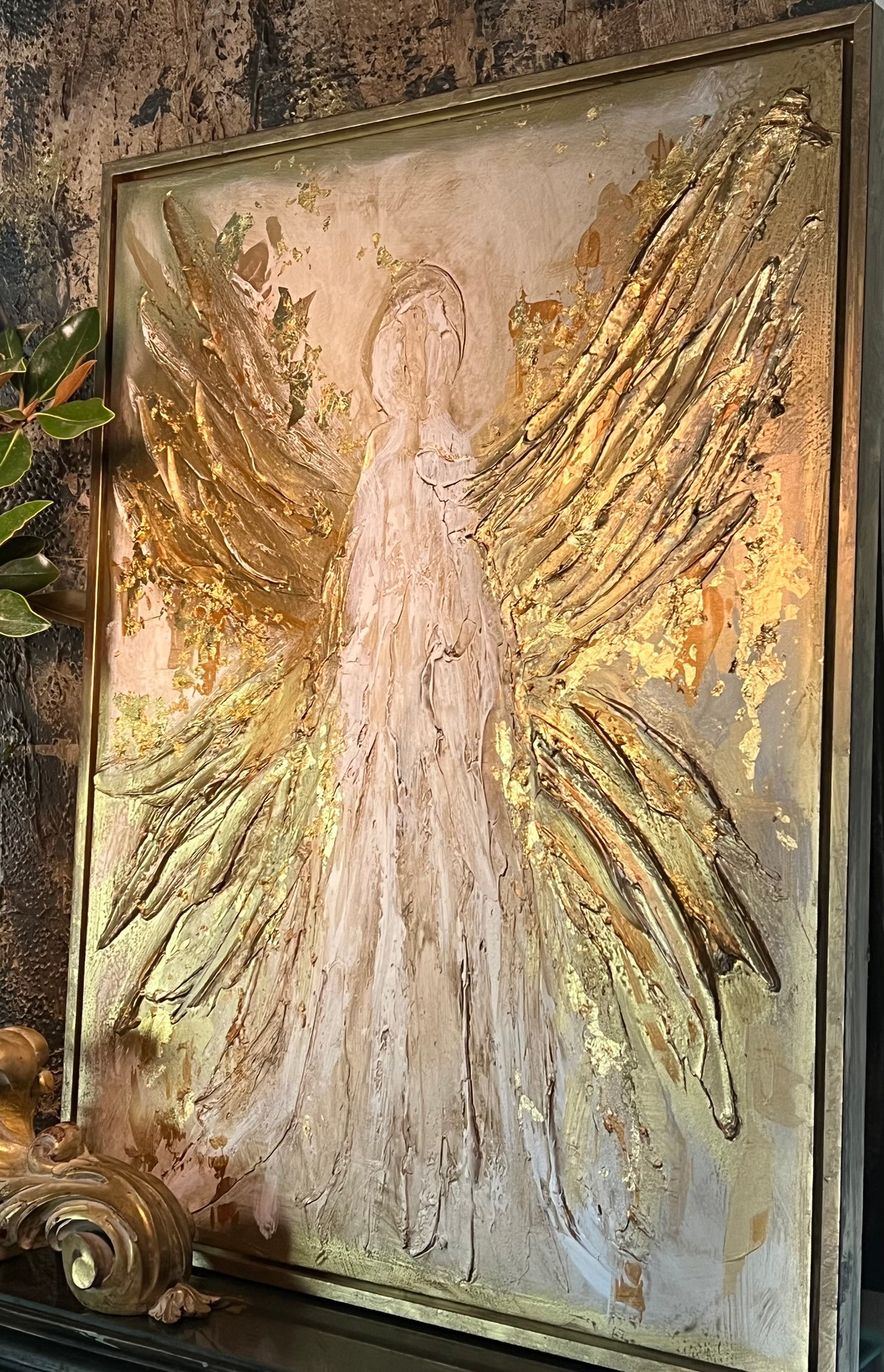 A Celestial Radiance Angel Relief