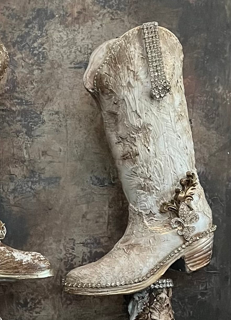 Crowned Rose & Fleur Boots