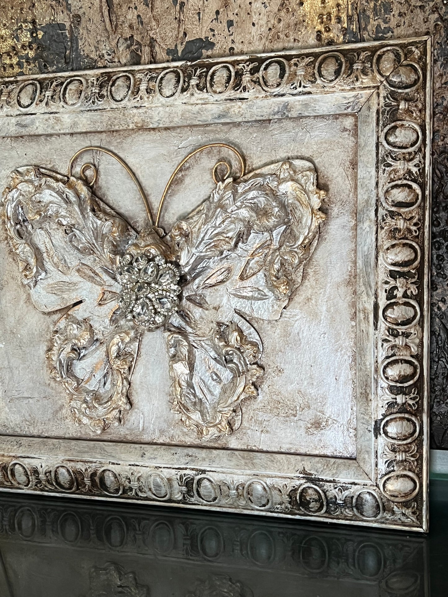 Gilded Flight Butterfly Art