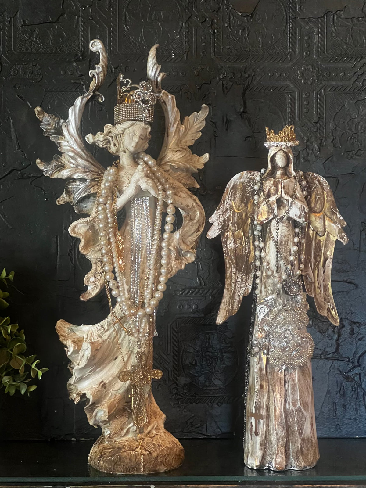 The Heavenly Heirlooms | Gilded Angels of Grace & Devotion