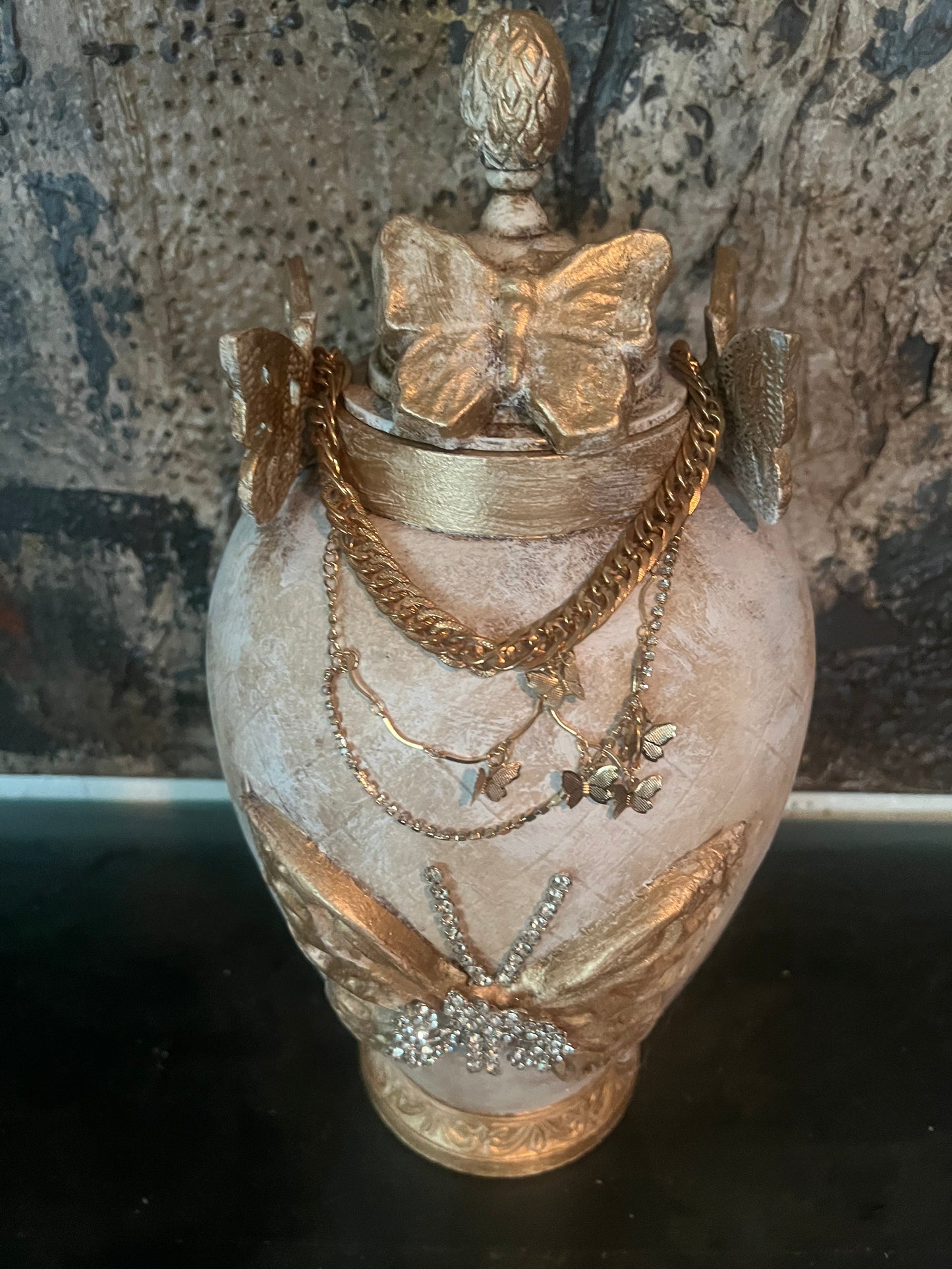 A Golden Monarch Vessel