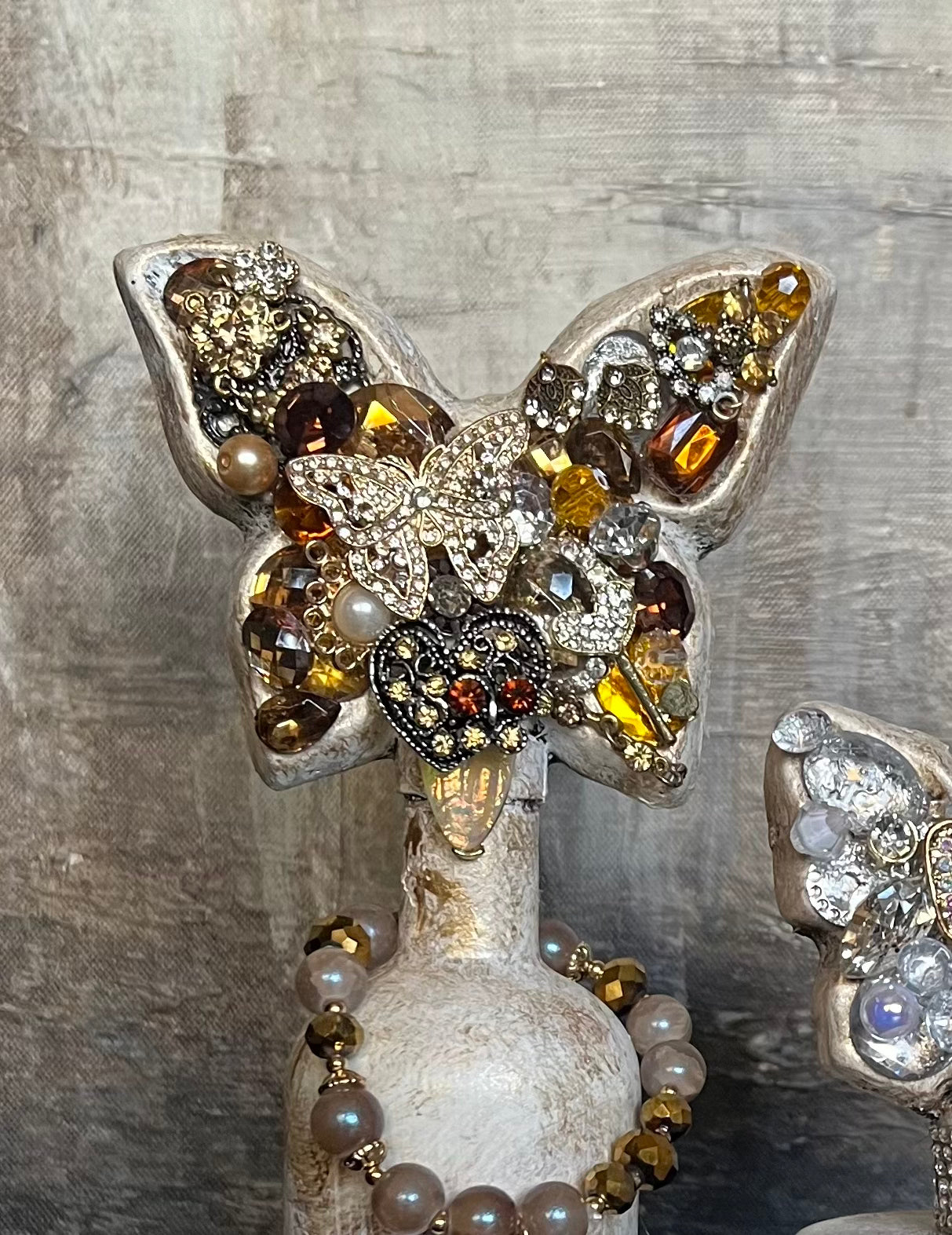 Jeweled Butterfly Bottles