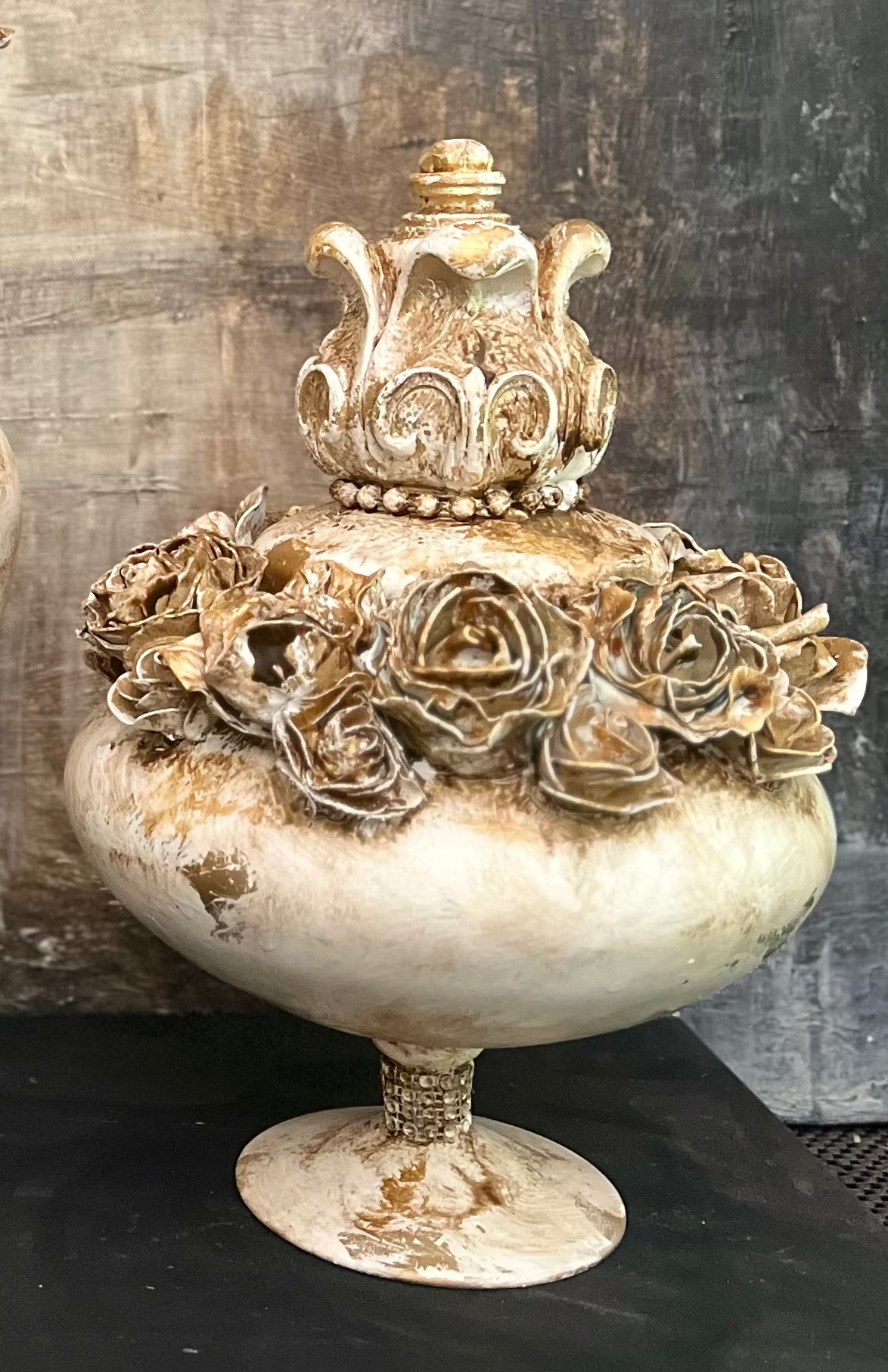 A Rose of Reverie Ornate Lidded Vessels