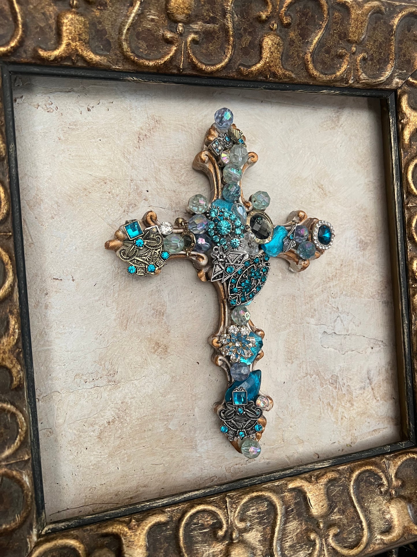 Heaven in Turquoise Framed Art