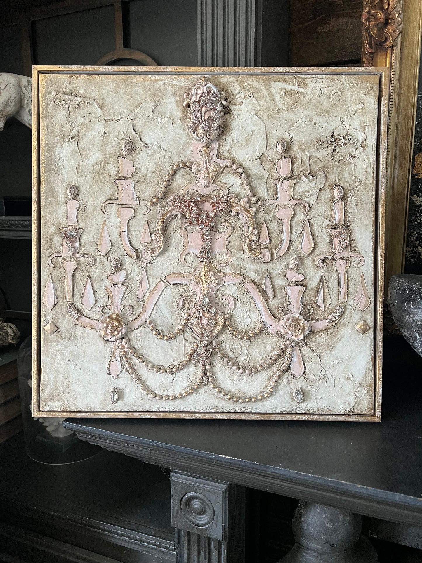 Heirloom Chandelier Wall Art