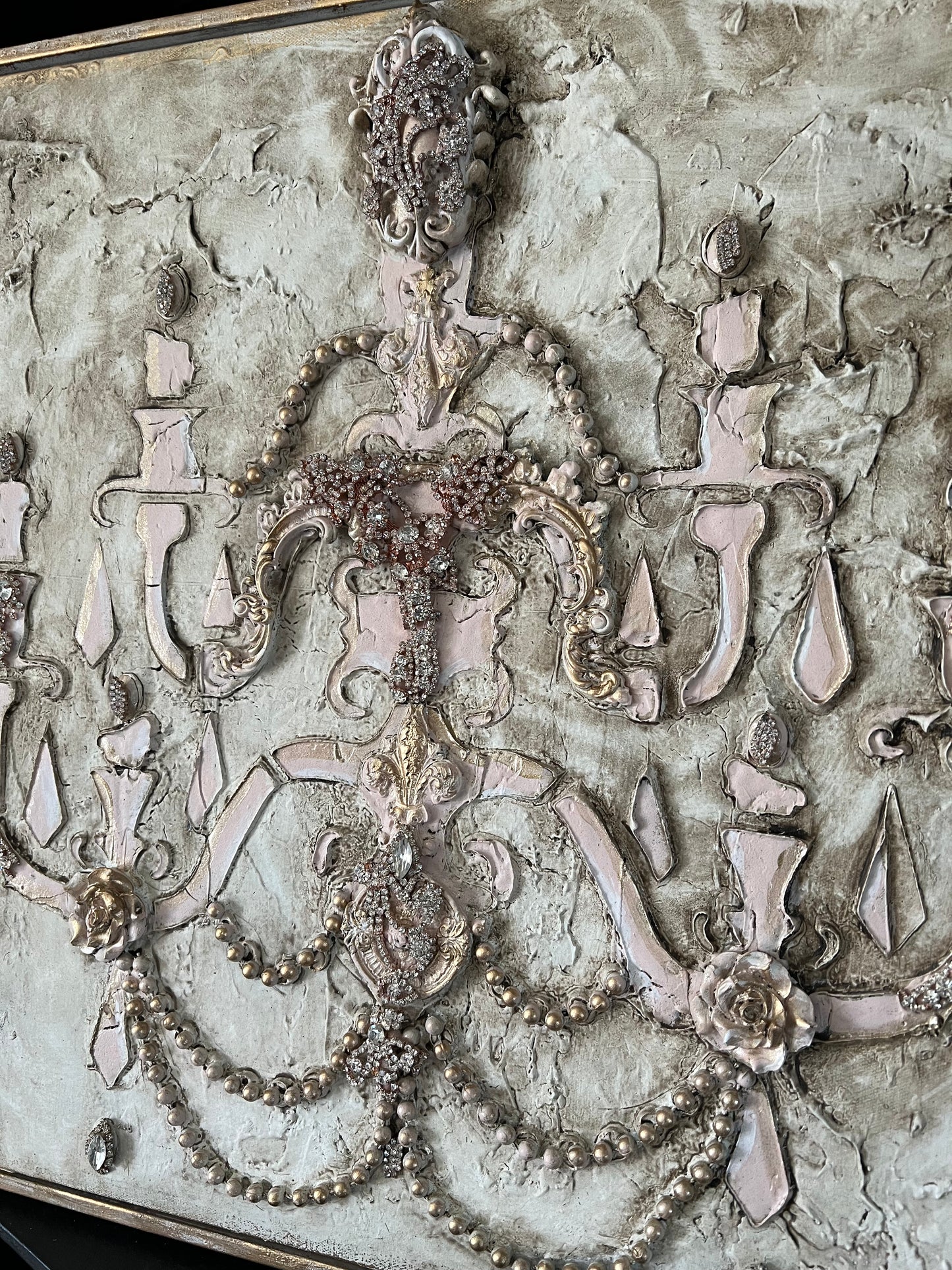Heirloom Chandelier Wall Art