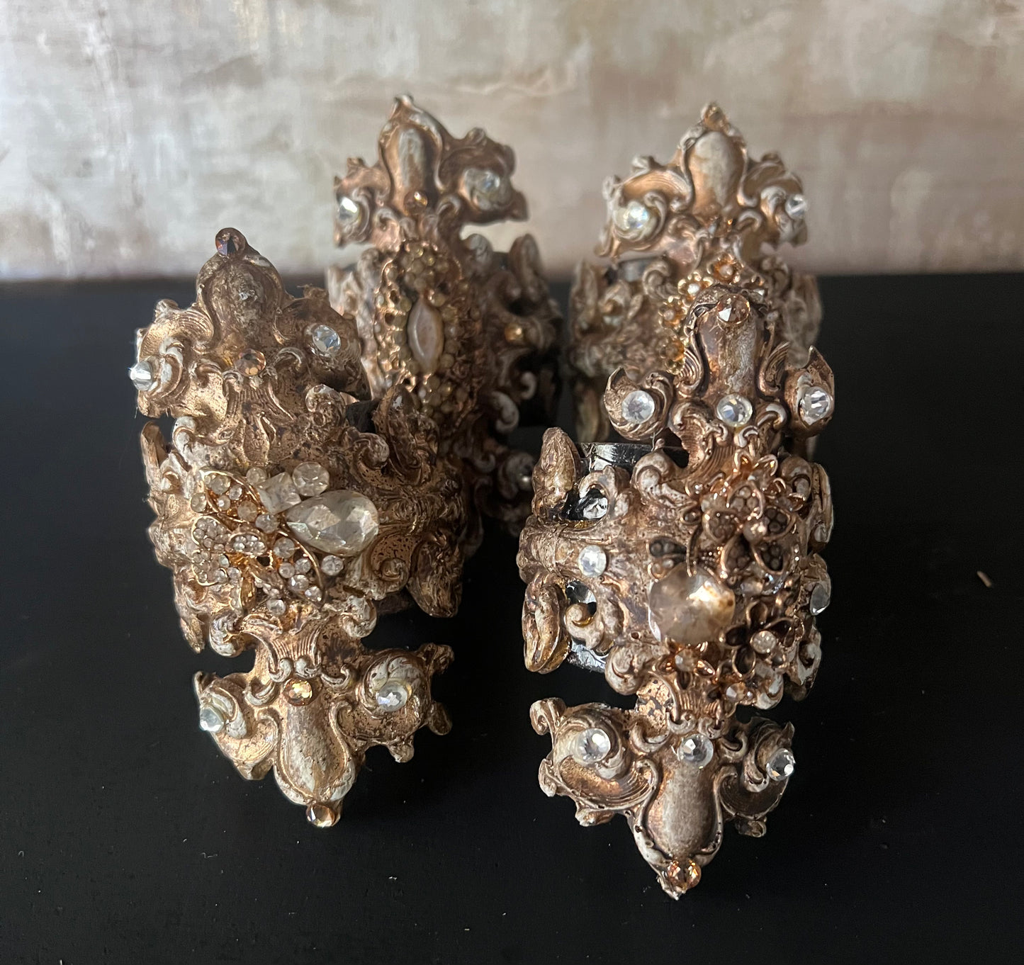 Baroque Heirloom Napkin Ring Set