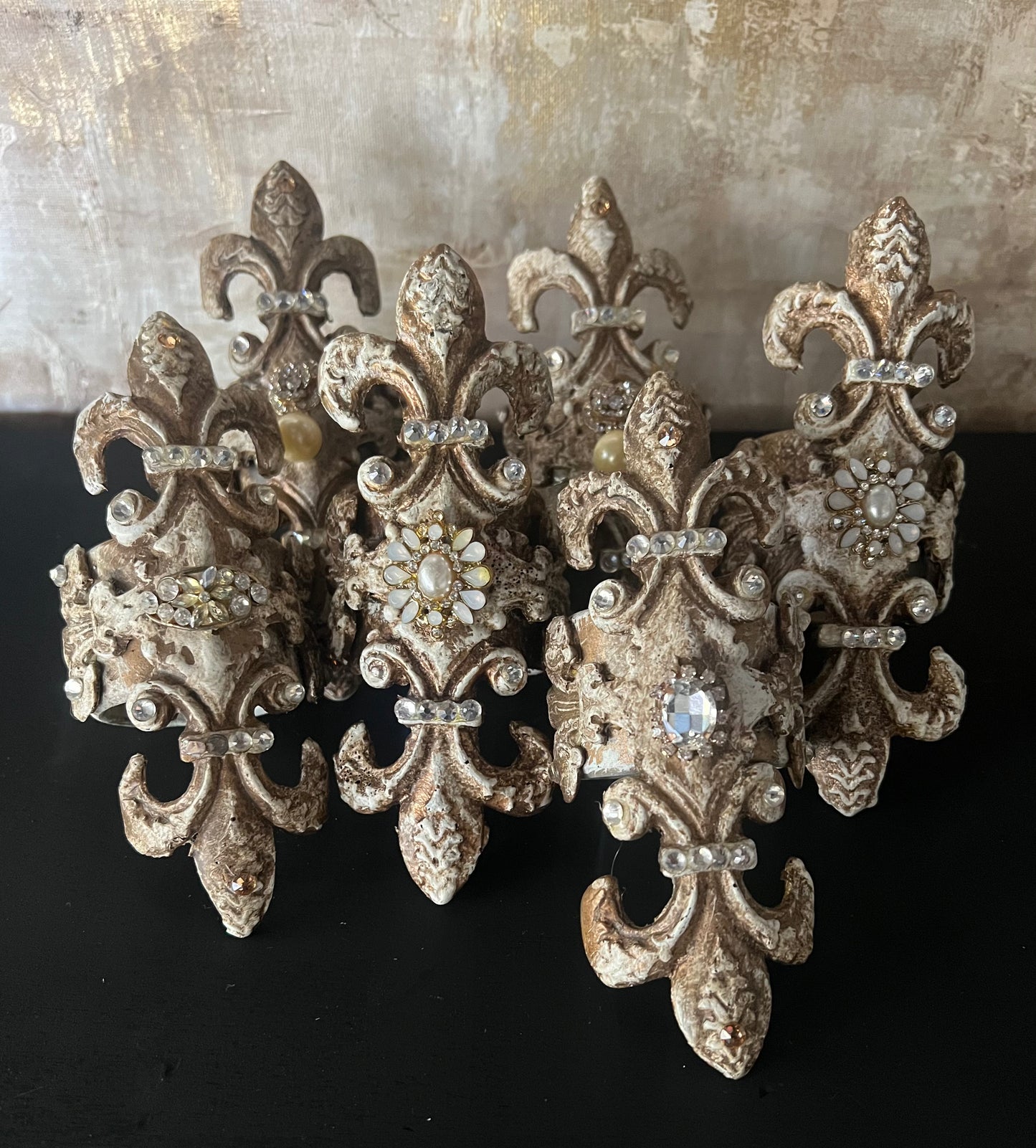 Royal Garden Napkin Ring Set