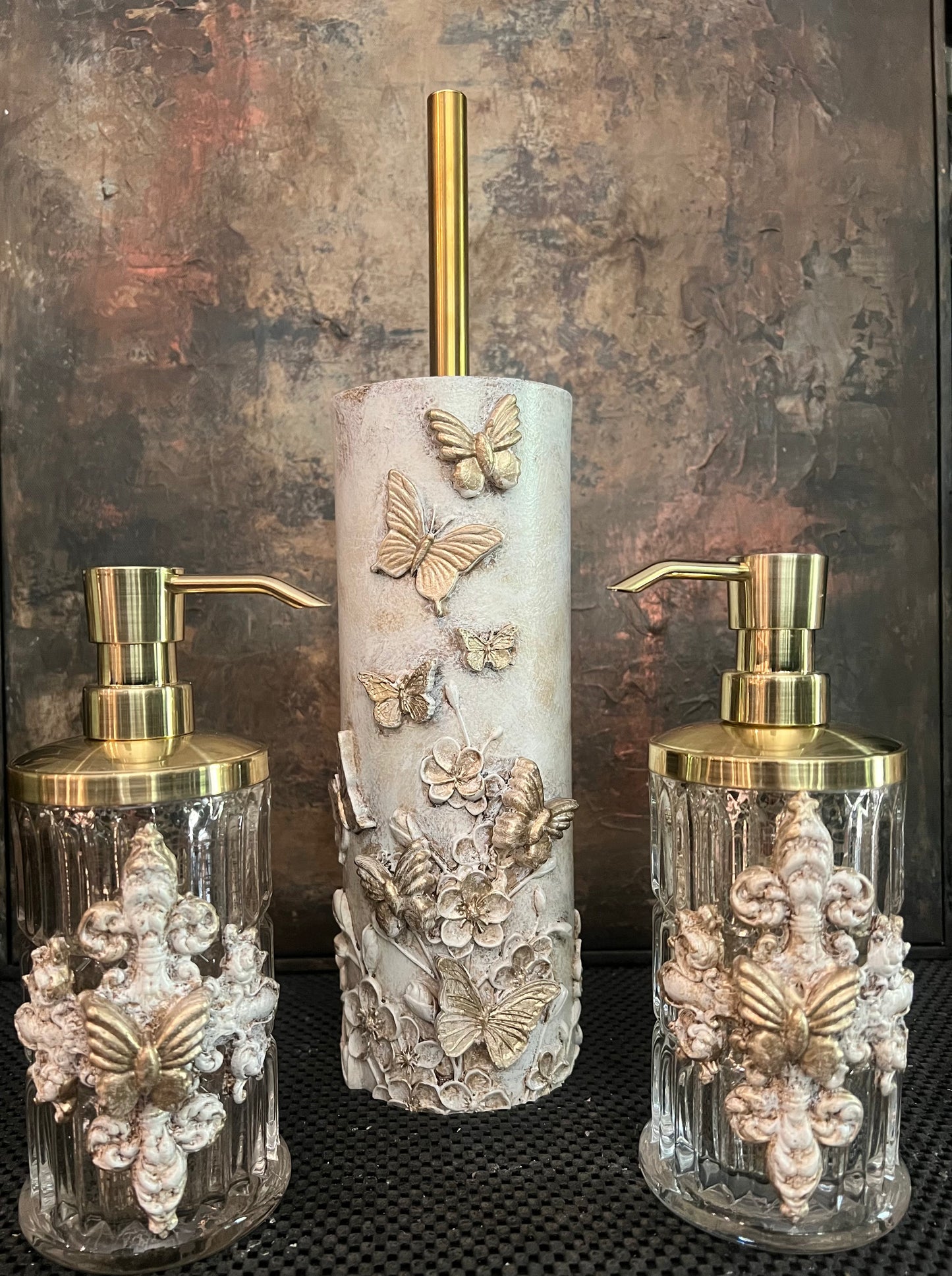Gilded Wings Bathroom Set