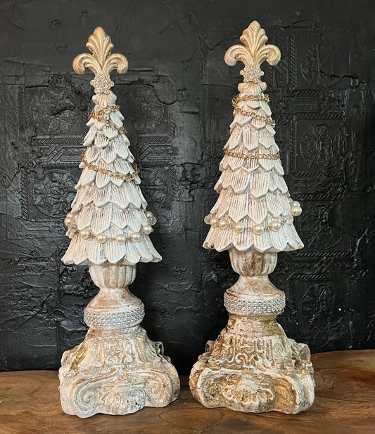 The Marquise Noël Trees - Set of 2