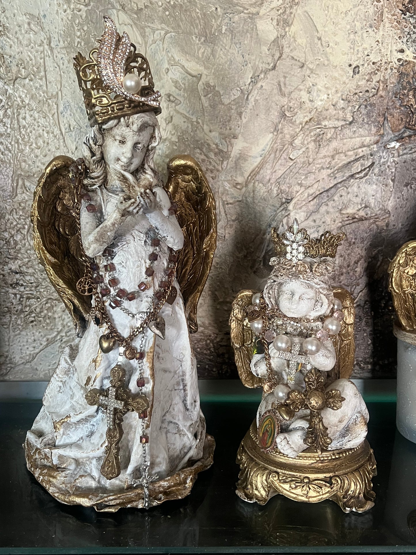 Crowned Devotion Angel Heirloom Figures