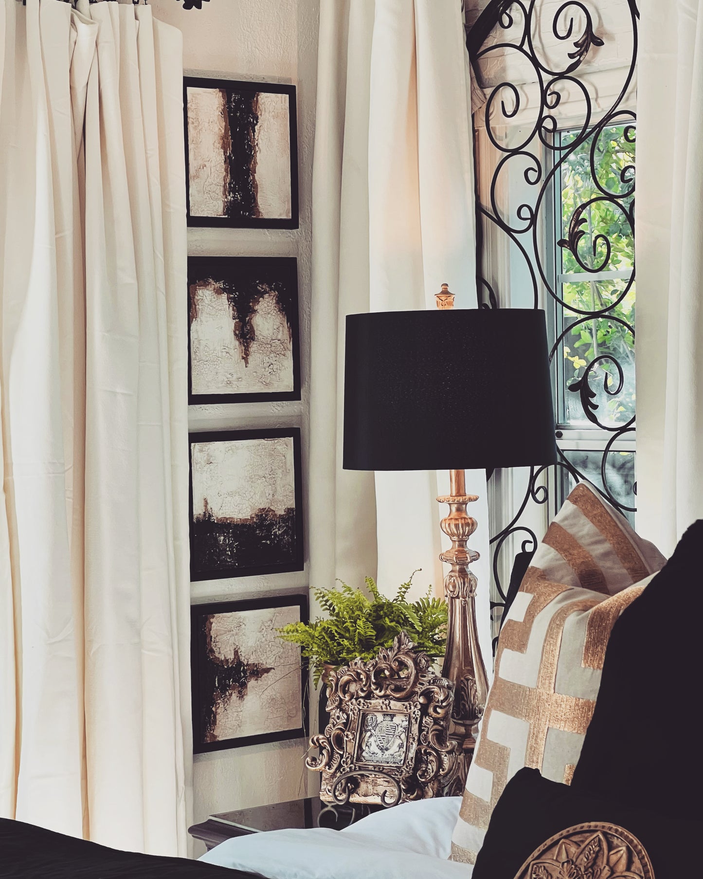 Textured Abstract Quartet