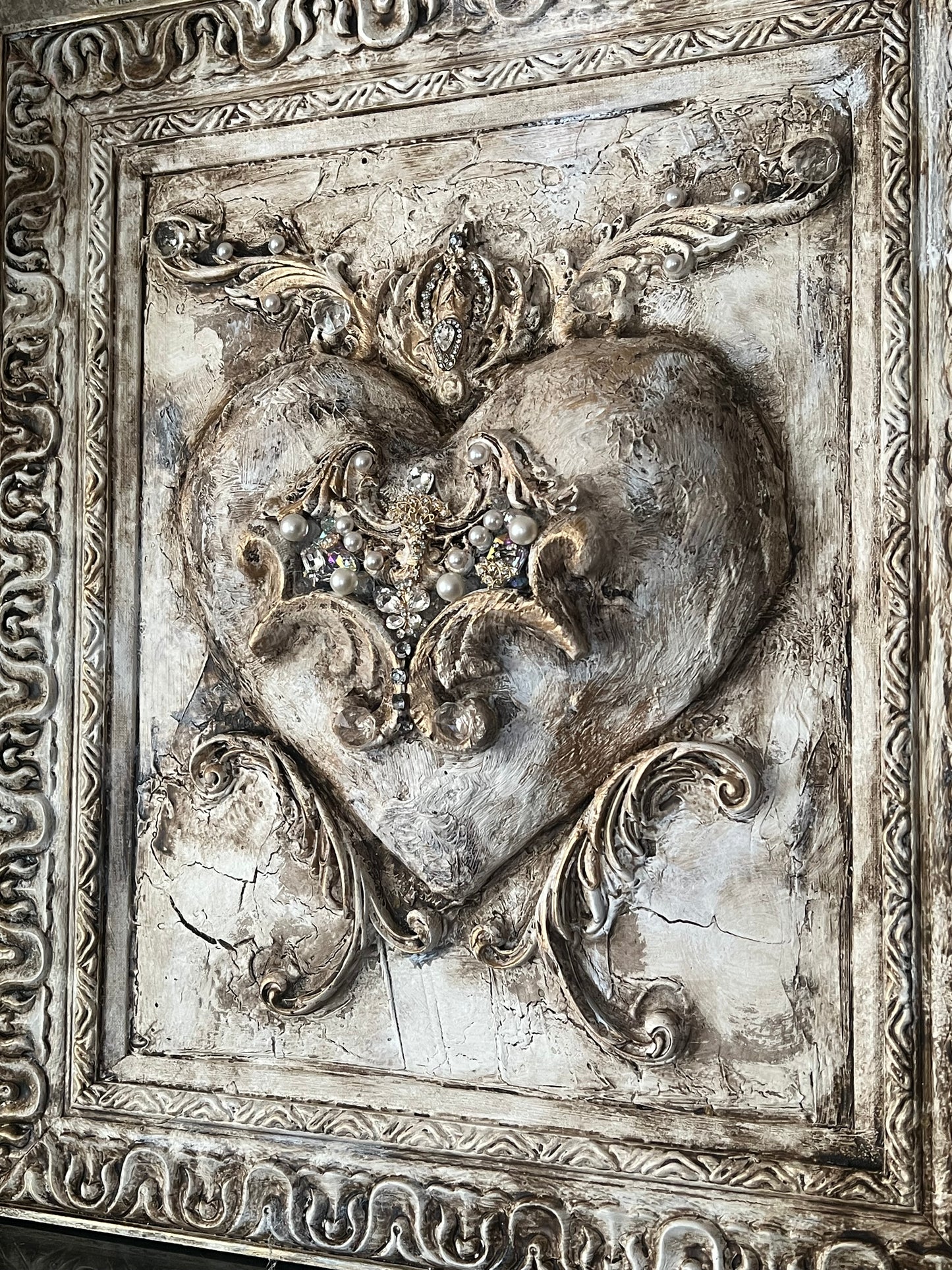 A Gilded Heart Heirloom Relief