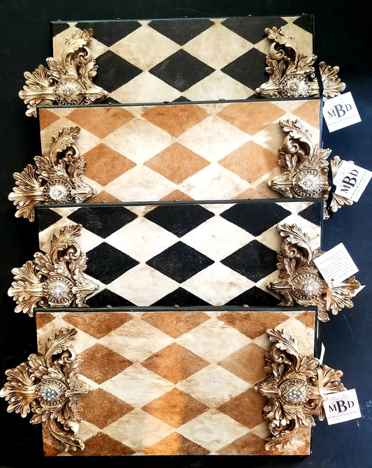 The Gilded Harlequin | Ornate French-Inspired Decorative Tray