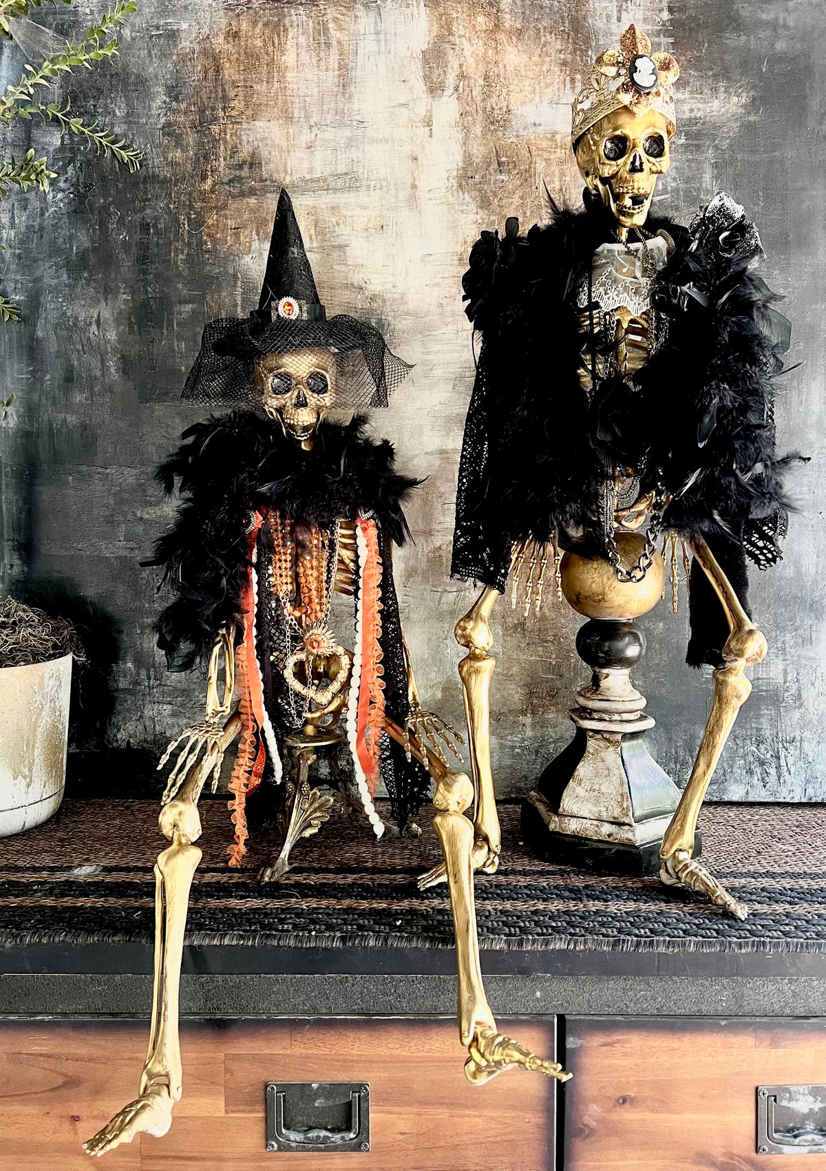 Gilded Coven Skeletons