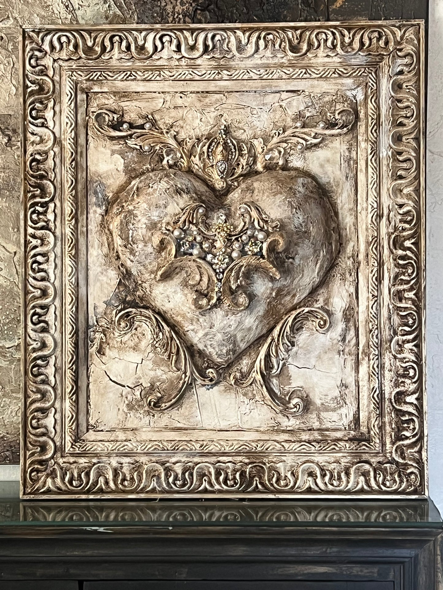 A Gilded Heart Heirloom Relief