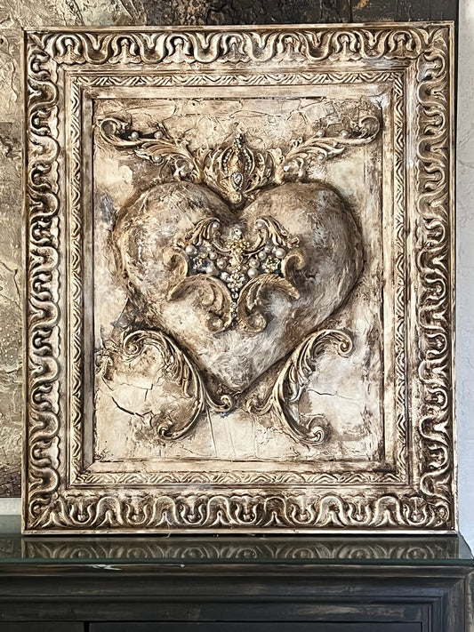 A Gilded Heart Heirloom Relief