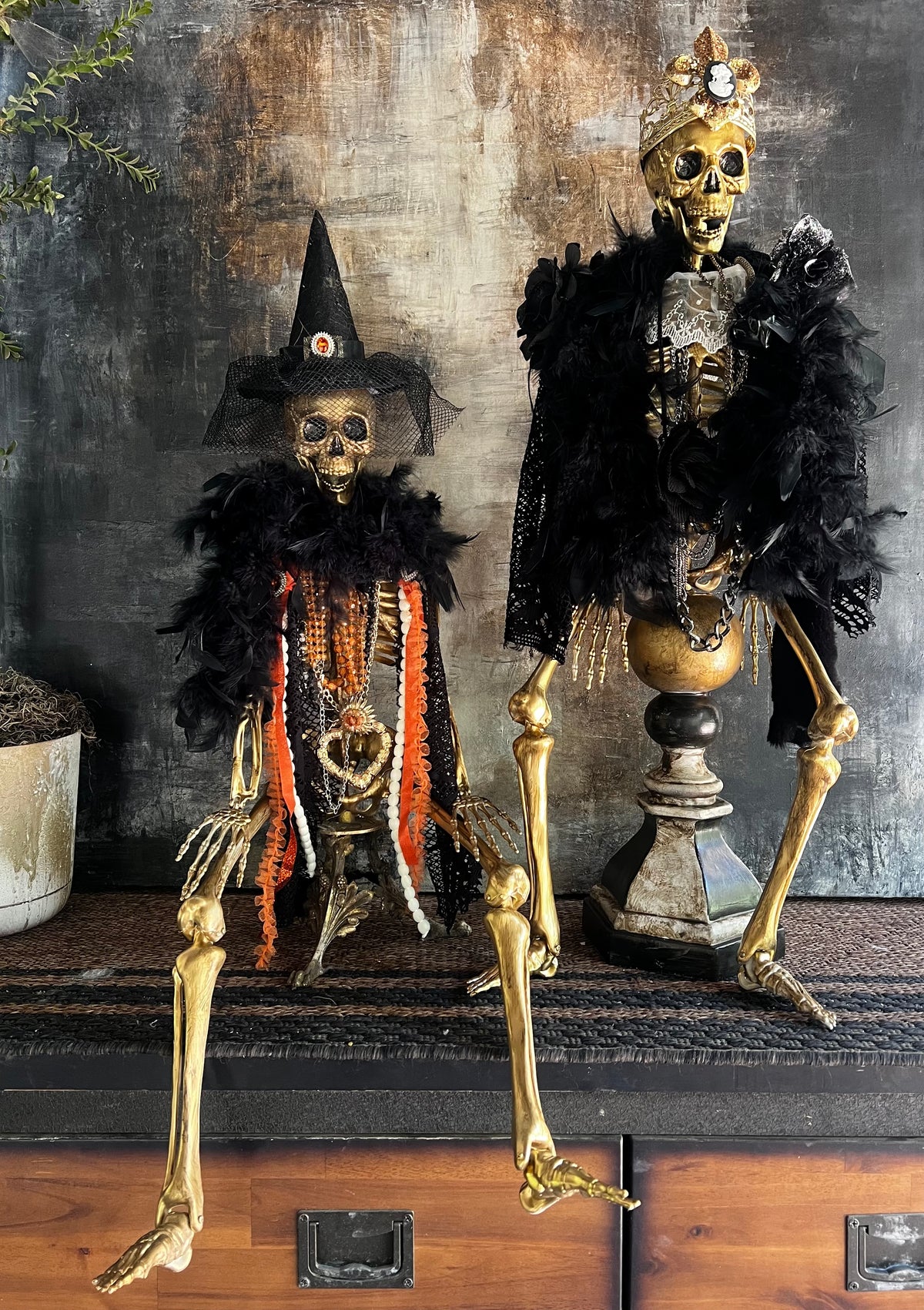 Gilded Coven Skeletons