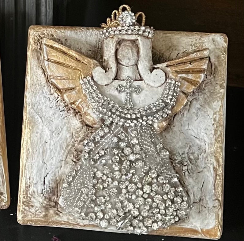 The Celestial Treasures Collection | Jeweled Heirloom Plaques with stand