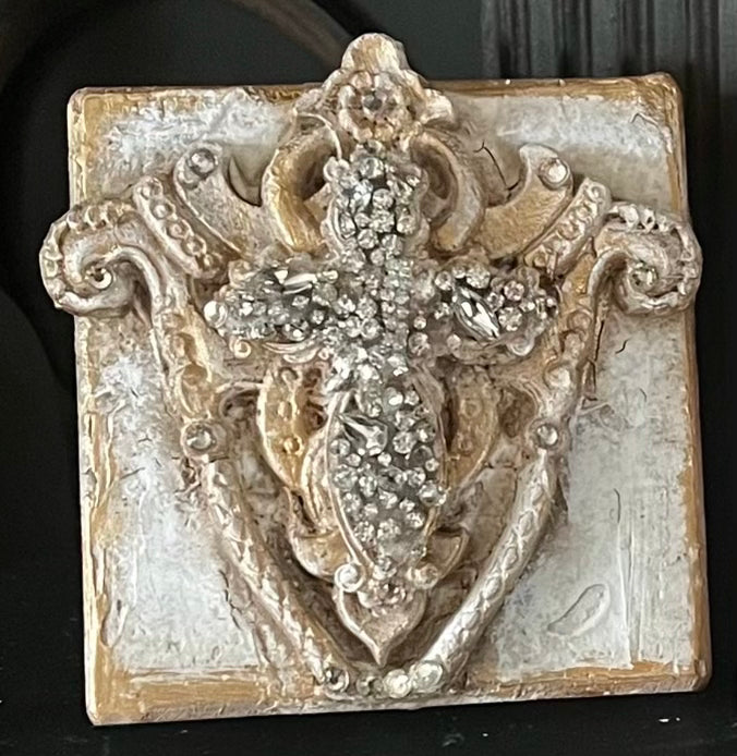The Celestial Treasures Collection | Jeweled Heirloom Plaques with stand