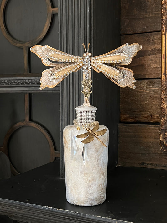 Celestine Dragonfly Reliquary