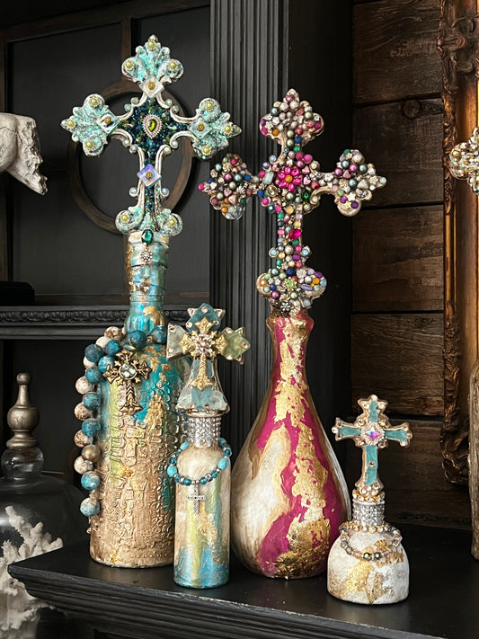 Jeweled Sanctuary Crosses