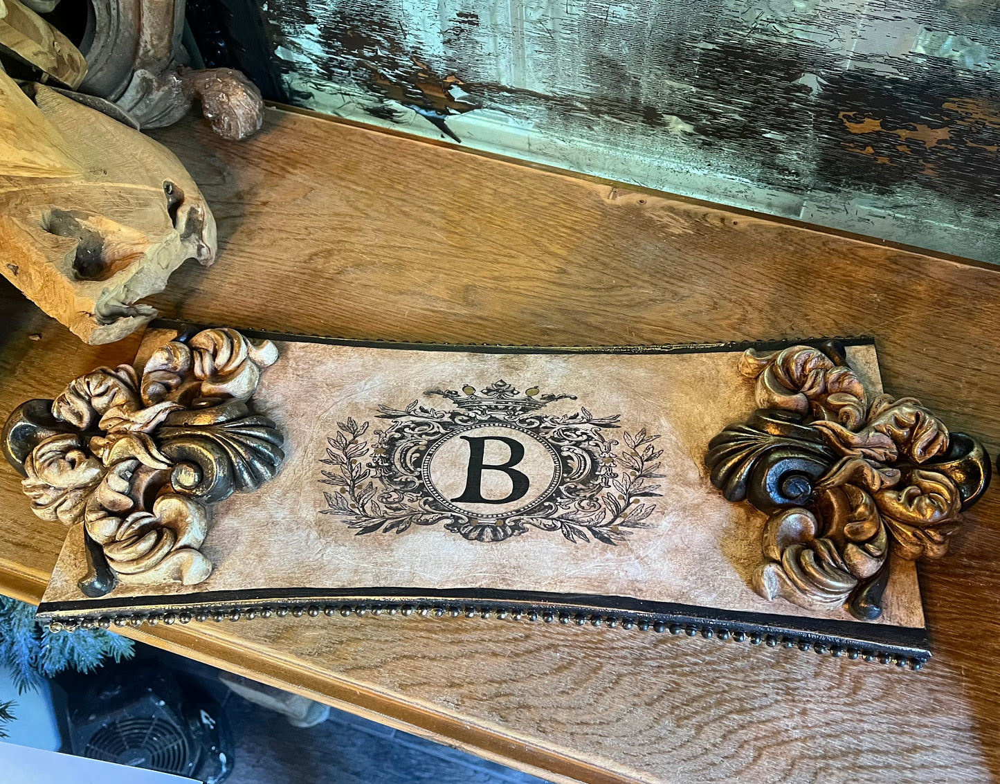 Custom Monogram Tray/ Sign