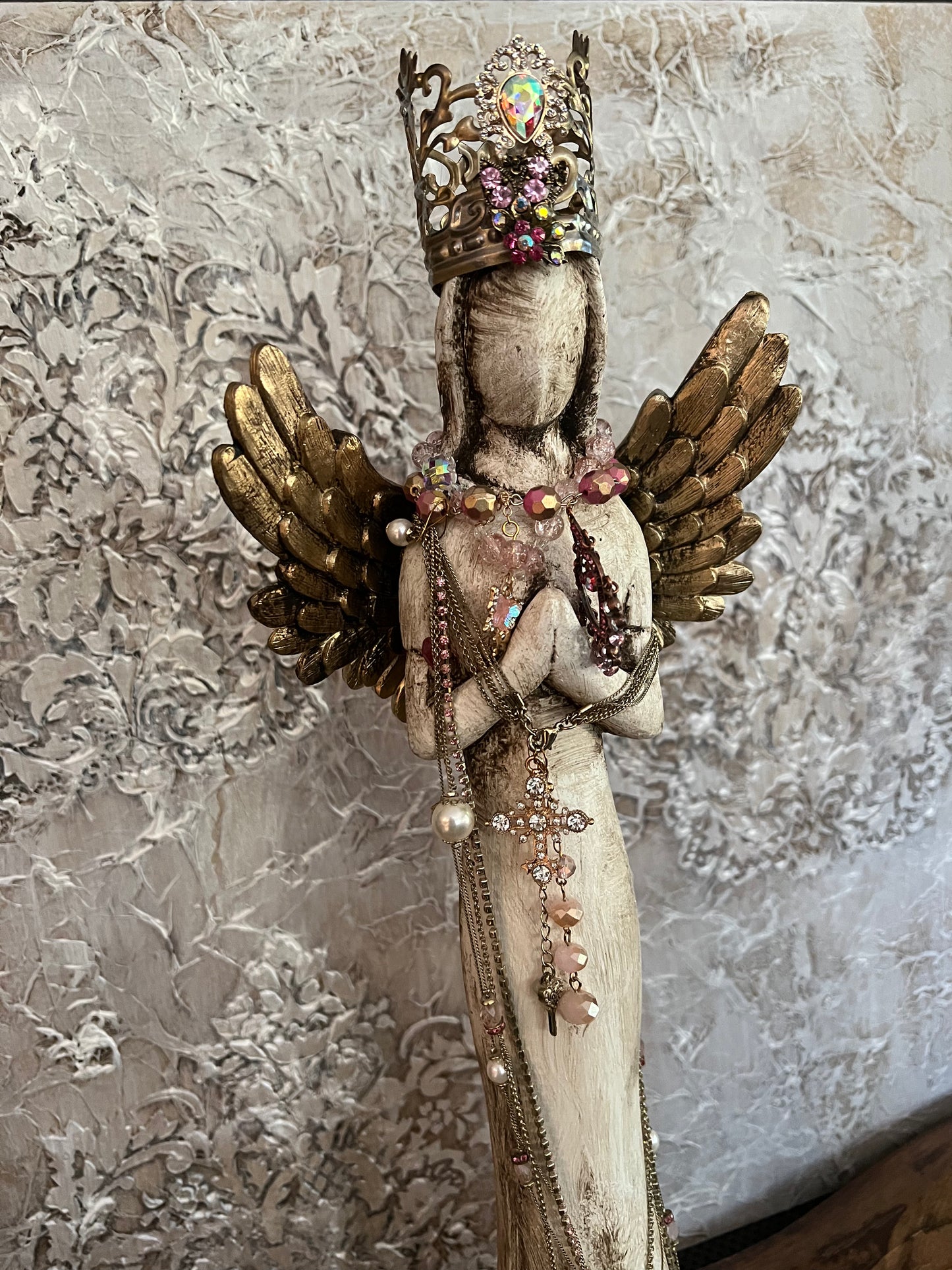 Celestine Rose Crowned Angel