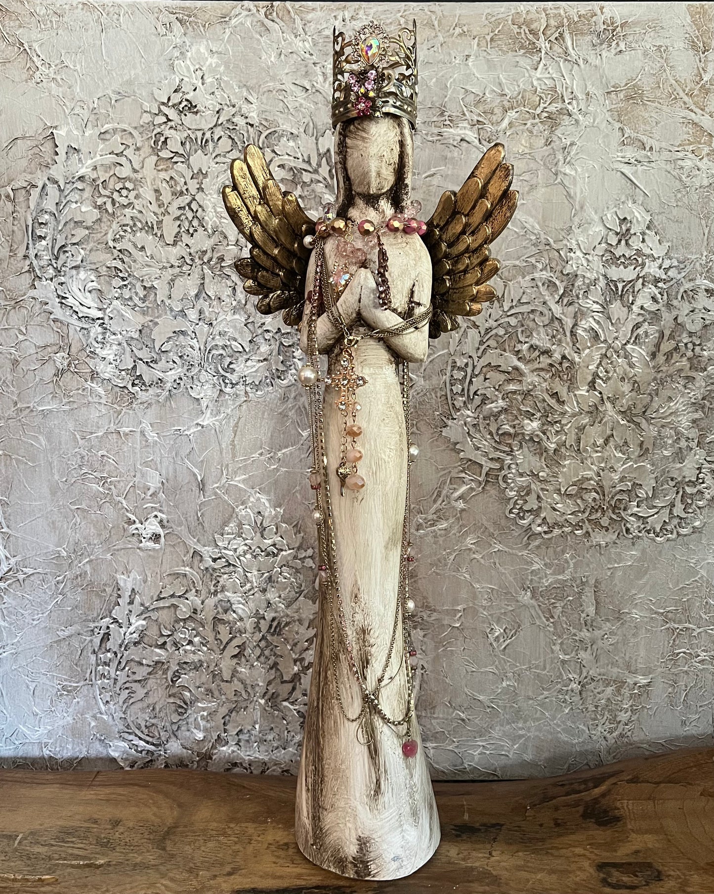 Celestine Rose Crowned Angel