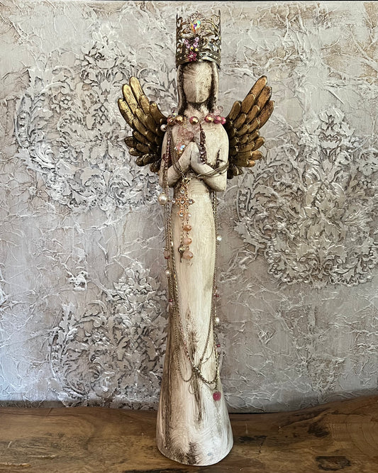 Celestine Rose Crowned Angel