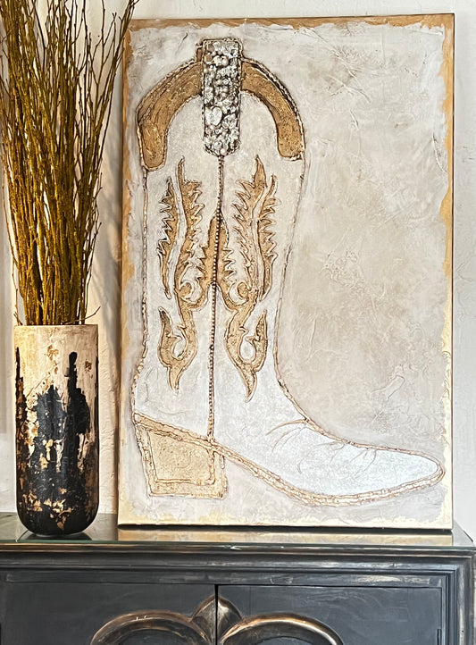 Rhinestone Rodeo Boot Portrait