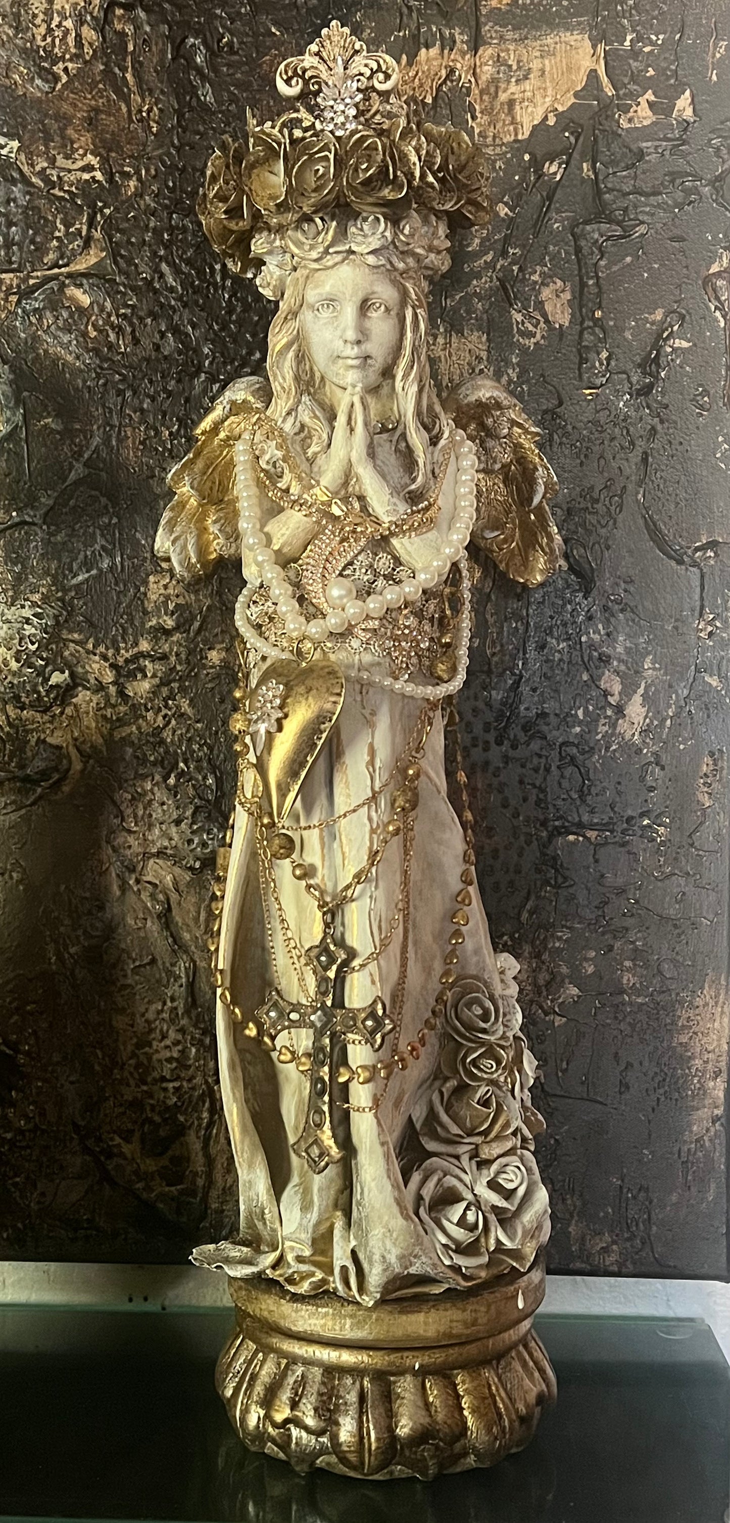 A Crowned Angel of Reverence