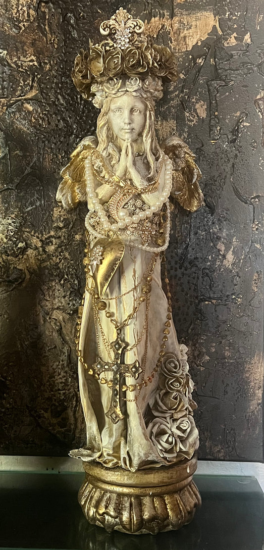 A Crowned Angel of Reverence