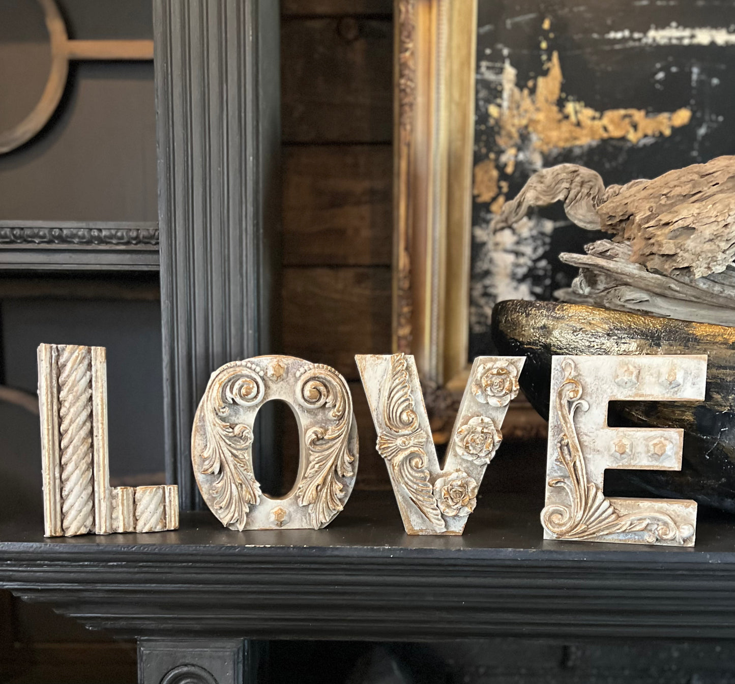 Decorative LOVE Letters