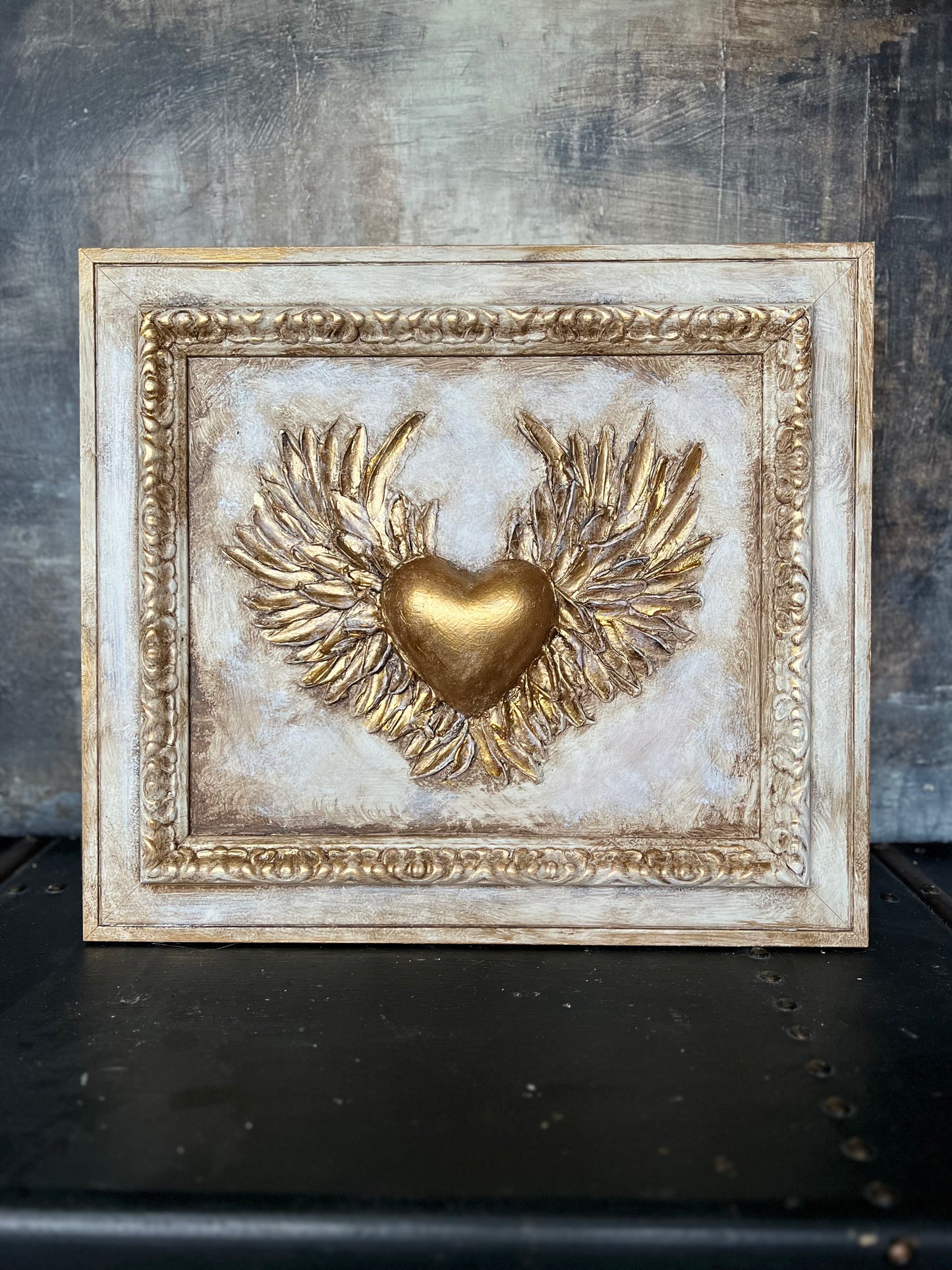 Heart and Wings Framed Artwork