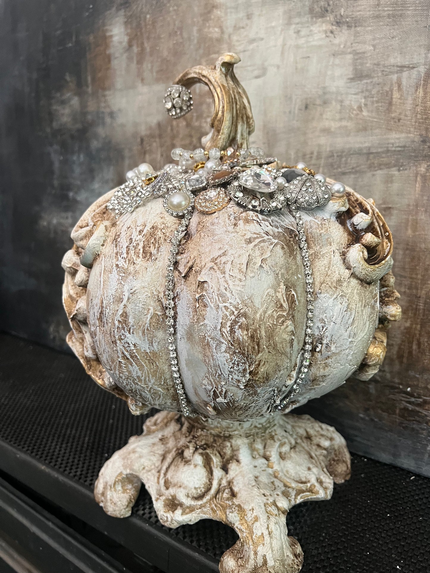 Gilded Harvest Pumpkin