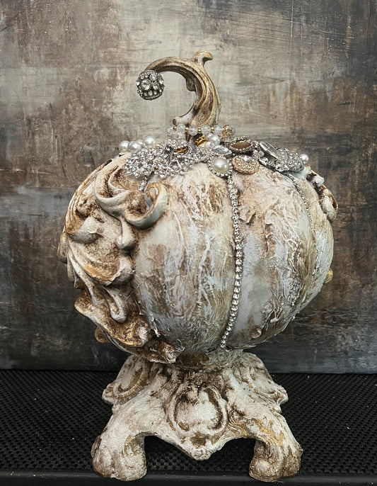 Gilded Harvest Pumpkin