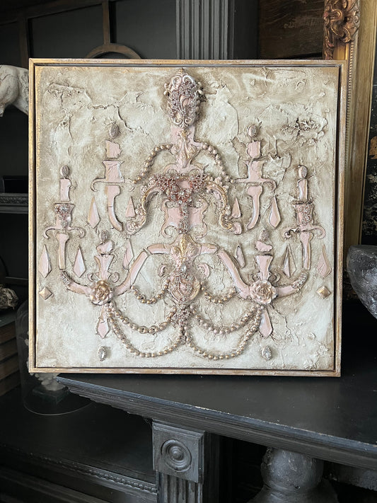 Heirloom Chandelier Wall Art